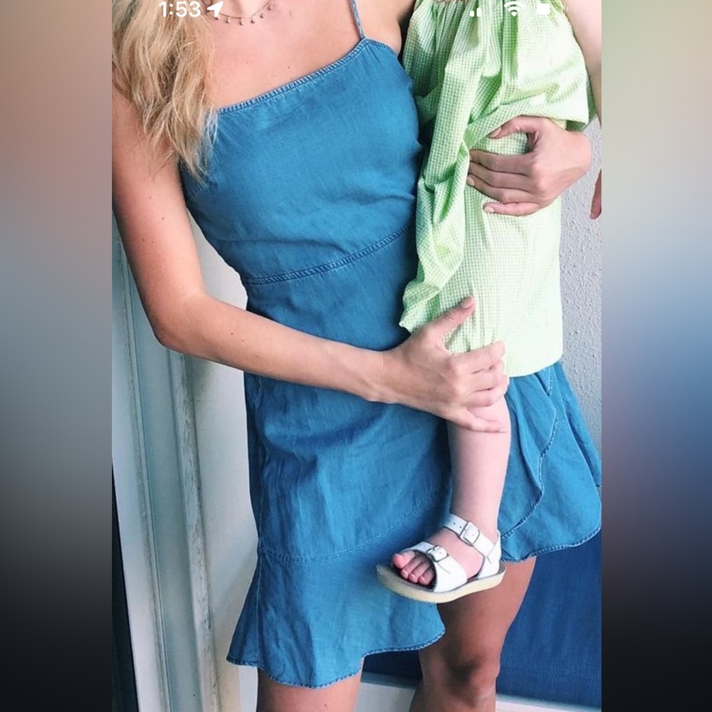 Express Denim Mini Dress - Size Small - UEC